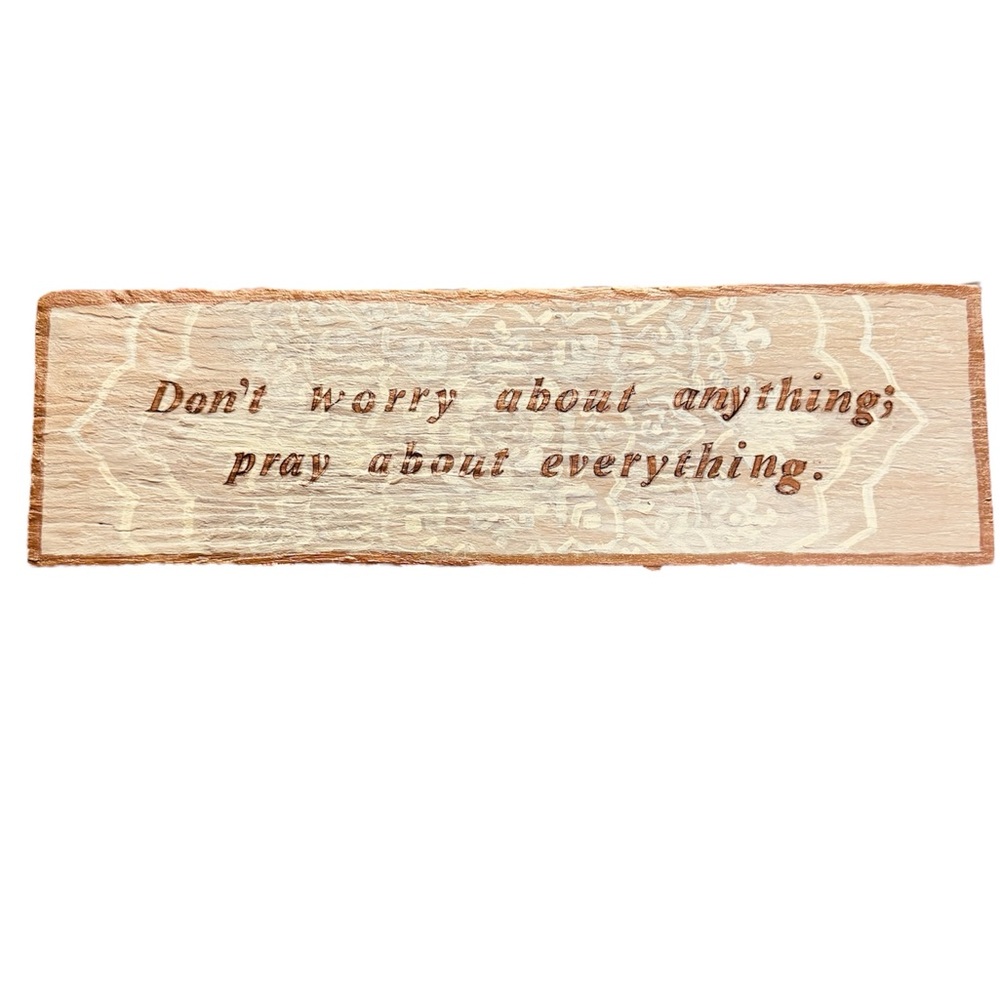 Inspirational Wooden Wall Sign - Picture 5 of 9